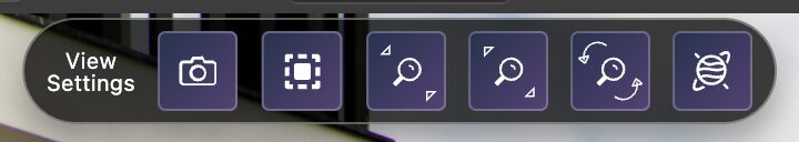 The View Settings toolbar